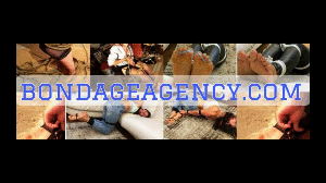 xsiteability.com - Red Poison at the Bondage Agency - day 2: waxed soles - thumbnail